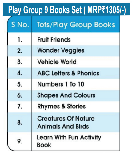 PLAY BOOKS SET